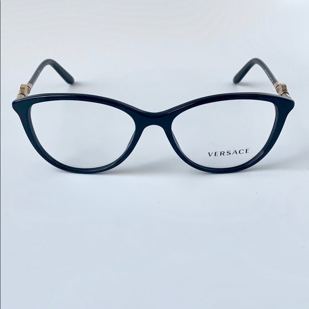 Versace Women Eyeglasses Cat Eye VE3175 GB1 Black - Picture 4 of 8